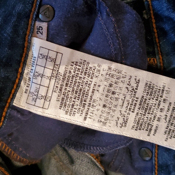 Guess low rise skinny jeans, 25 short - Picture 5 of 5
